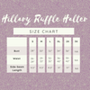 Hilary Ruffle Halter Top - PRE-ORDER