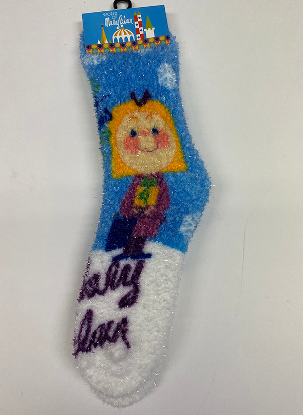Mary Blair Fuzzy Socks
