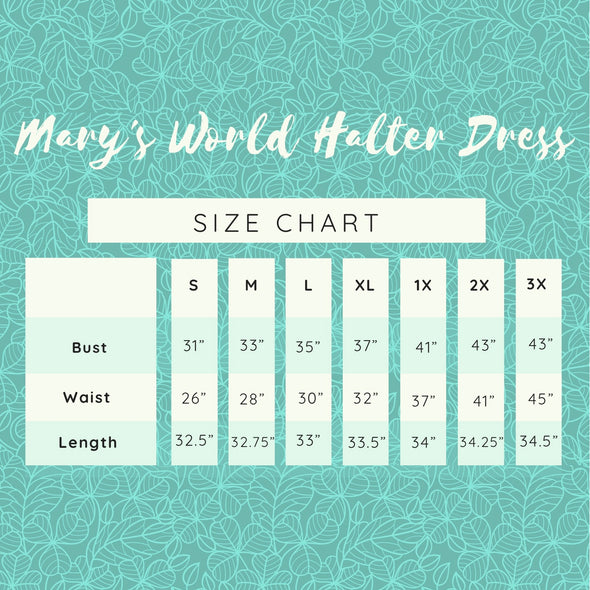 Mary’s World Halter Dress